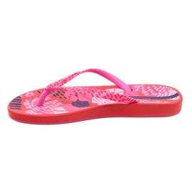 Infradito da donna Ipanema Anat Nature VII FEM 83325 AI822 rosso e rosa 2