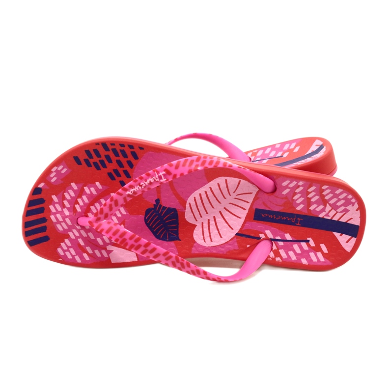 Infradito da donna Ipanema Anat Nature VII FEM 83325 AI822 rosso e rosa 4