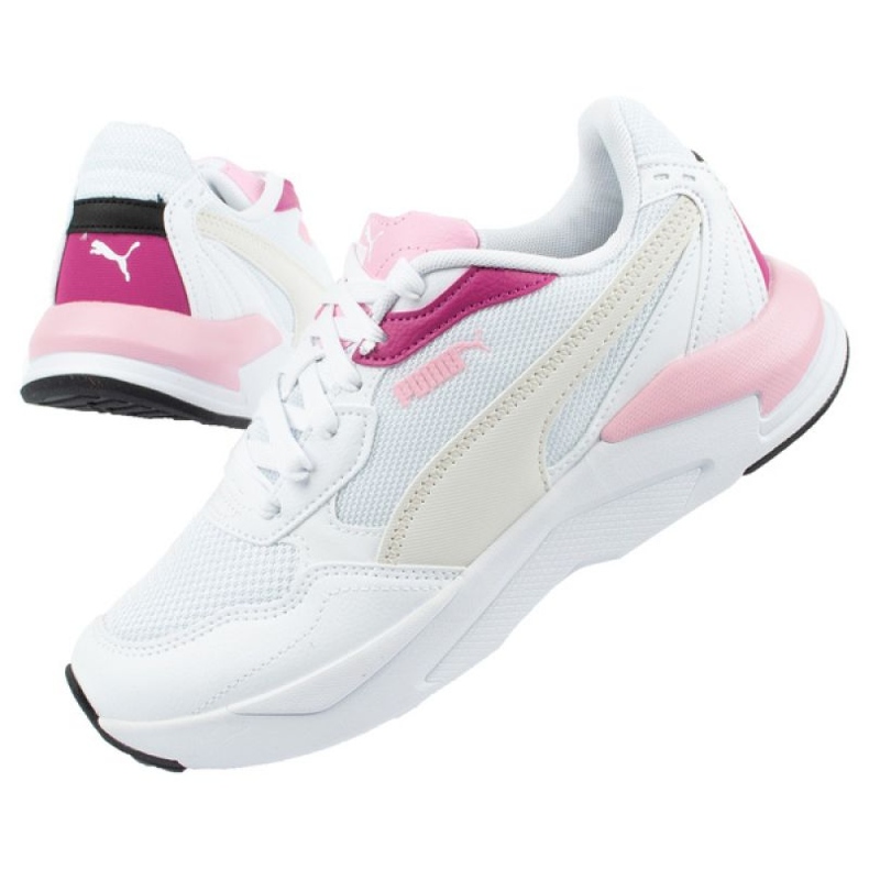 Scarpe Puma X-Ray Speed ​​Lite Jr 385524 04 bianca rosa 1