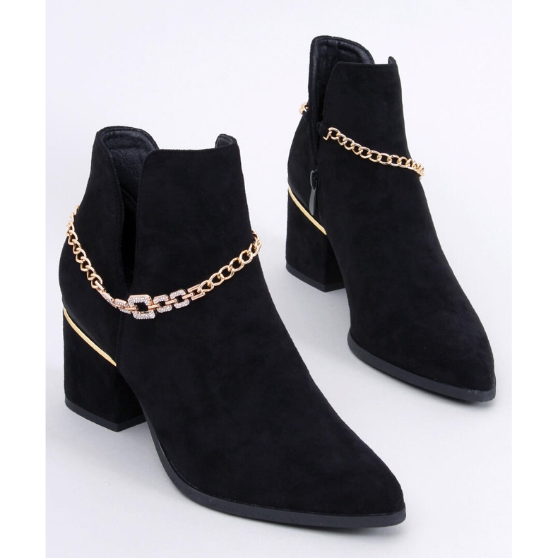 BM Stivali Virginia Black con tacco primaverile nero 1