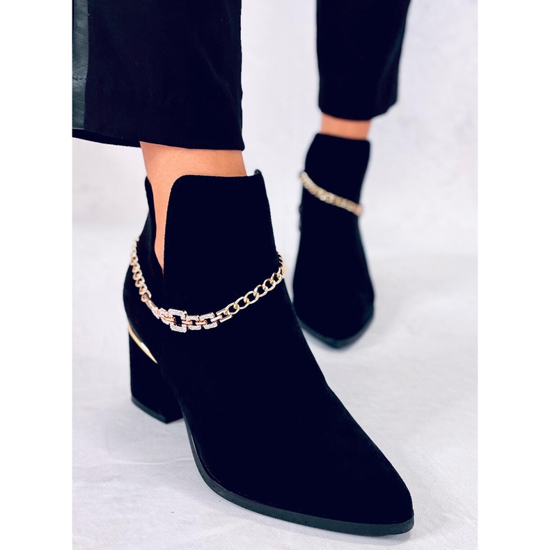 BM Stivali Virginia Black con tacco primaverile nero 2