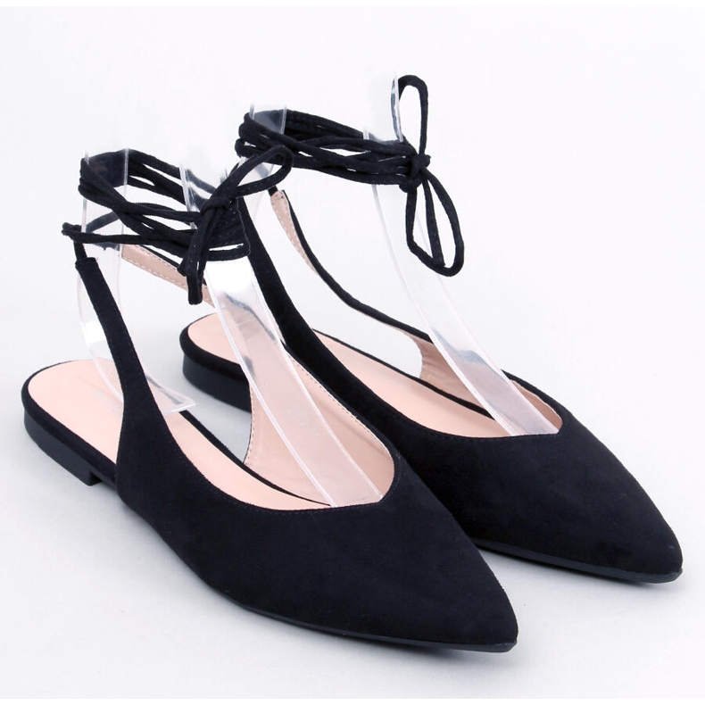 PA1 Dentoni Ballerine stringate nere nero 1