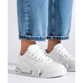 Sneakers Shelovet bianche da donna bianco 2
