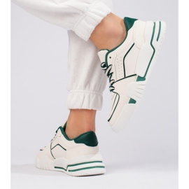 Sneakers Shelovet bianche da donna bianca 2