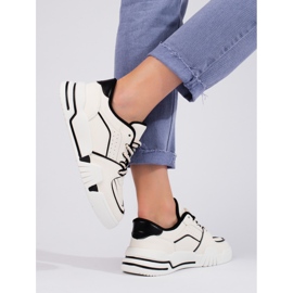 Sneakers Shelovet bianche da donna bianca 2