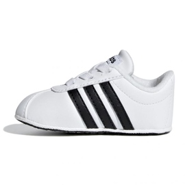 Scarpe Adidas Vl Court 2.0 F36605 bianca 1