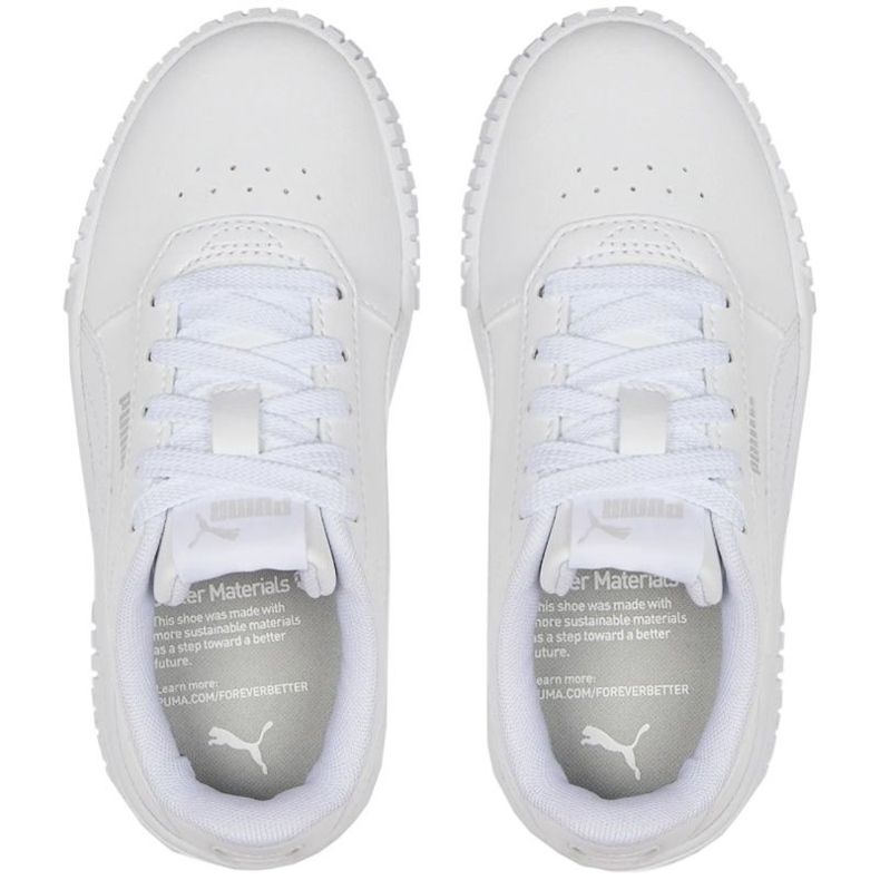 Scarpe Puma Carina 2.0 Ps Jr 386186 02 bianca 1