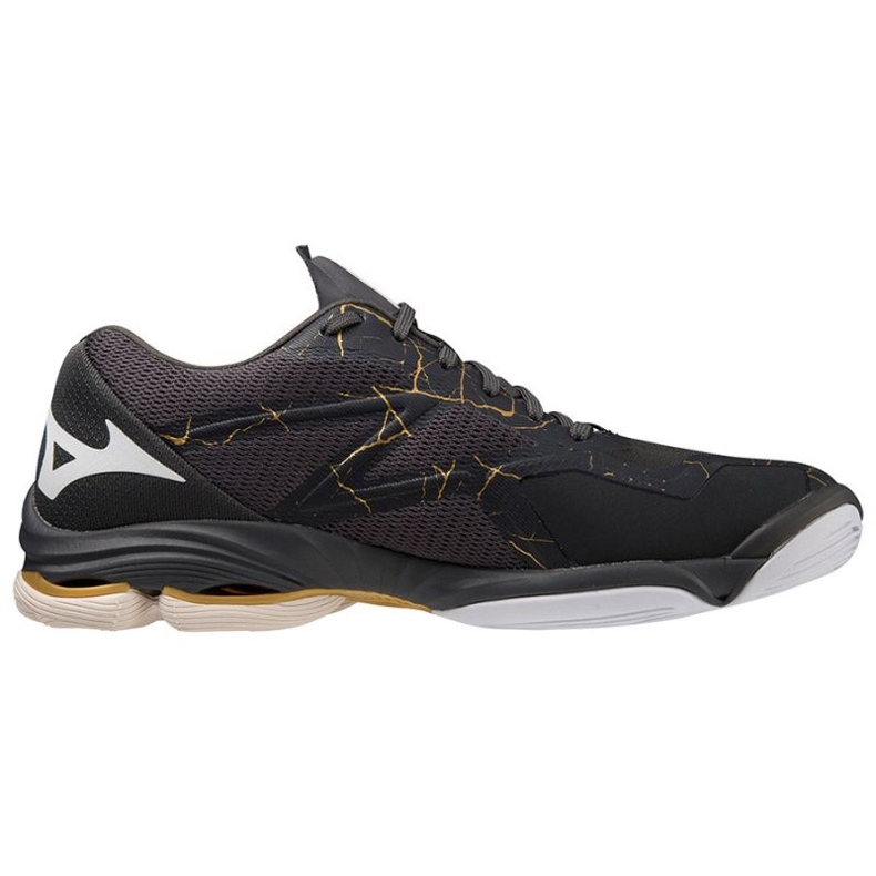 Scarpe da pallavolo Mizuno Wave Lightning Z7 M V1GA220041 sfumature di grigio 1