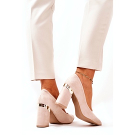 Lewski Shoes Décolleté in camoscio Lewski 3117 Beige 1