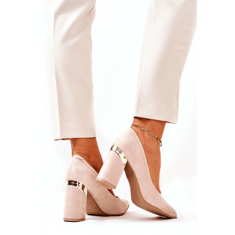 Lewski Shoes Décolleté in camoscio Lewski 3117 Beige 1