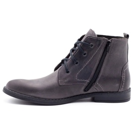 Polbut Scarpe invernali da uomo grigie C20 grigio 1