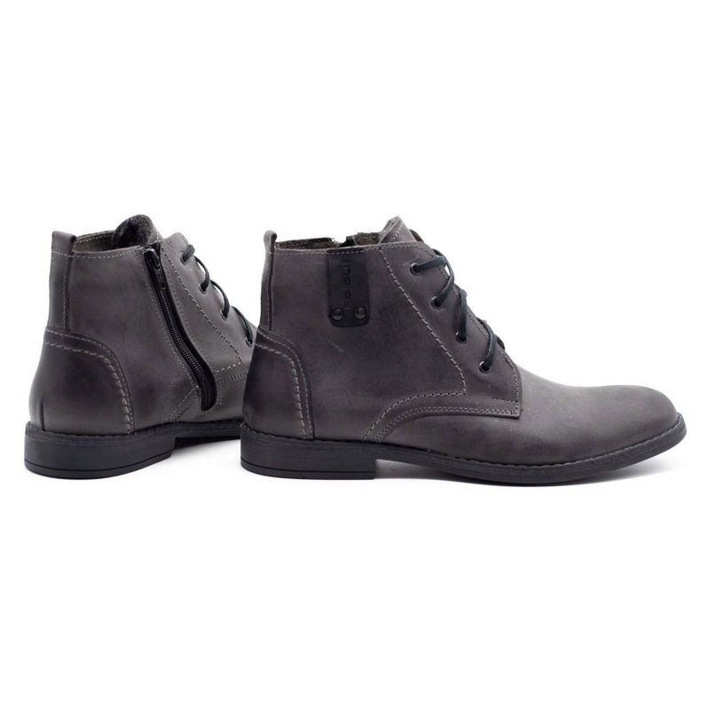 Polbut Scarpe invernali da uomo grigie C20 grigio 3