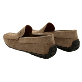 Filippo Mocassini da uomo beige, pelle scamosciata, MP923/23 TP, beige 4