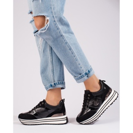W. Potocki Sneakers nere da donna di Potocki nero 2