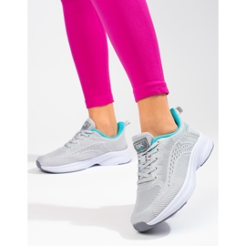 Scarpe sportive da donna DK grigio 2