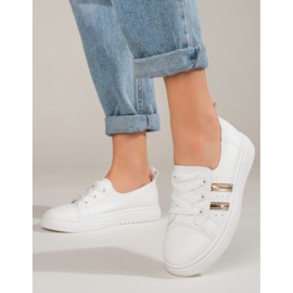 Scarpe sportive da donna Sneakers bianche Shelovet bianco 1