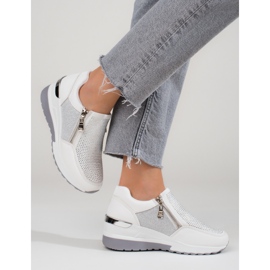 Sneakers Shelovet bianche da donna bianca 2