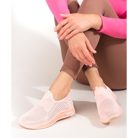 SHELOVET Scarpe sportive leggere da donna in tessuto rosa T.Sokolski 2