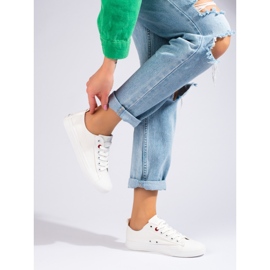 Sneakers bianche da donna Big Star JJ274001 bianco 1