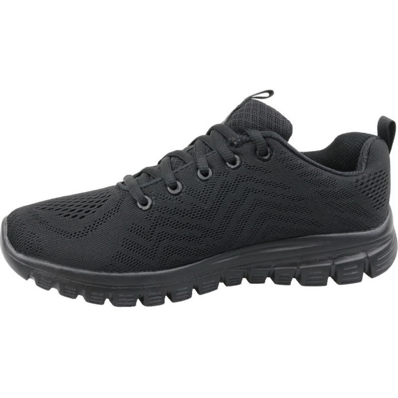 Skechers Graceful Get Connected W 12615-BBK nero 1