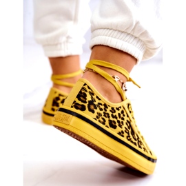 Sneakers da Donna Pantera Big Star JJ274616 Gialle giallo 5