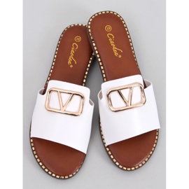 BM Pantofole da donna Tonya White bianco 1