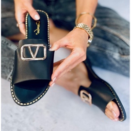 BM Pantofole da donna Tonya nere nero 2