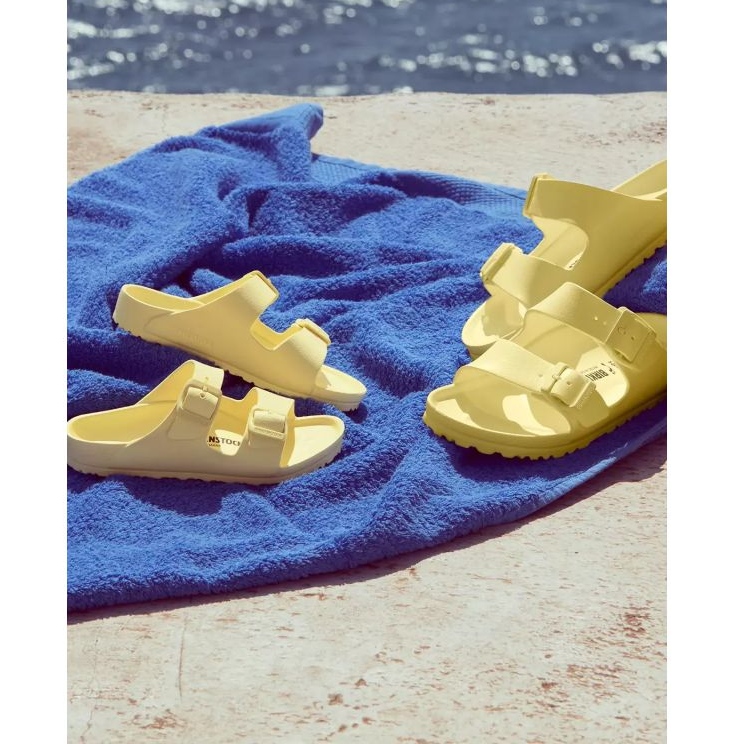 Birkenstock Arizona Eva 1022466 Flip gialli giallo 1