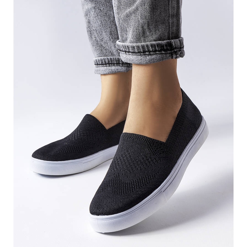 PA1 Sneaker senza lacci di colore nero di D'Aubigné 1
