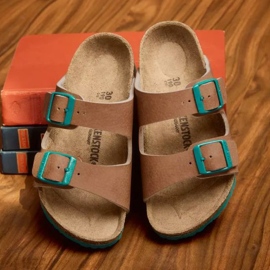 Ciabatte Birkenstock Arizona Bs Jr 1023406 marrone 1
