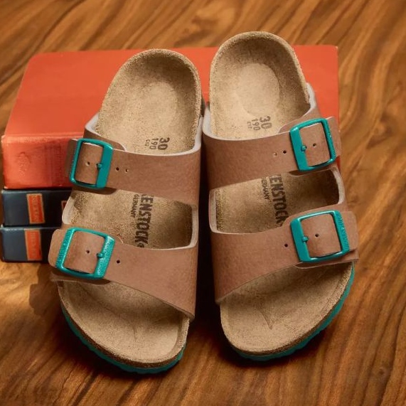 Ciabatte Birkenstock Arizona Bs Jr 1023406 marrone 1