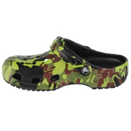 Infradito Crocs Classic Spray Camo Clog 208305-001 verde 1