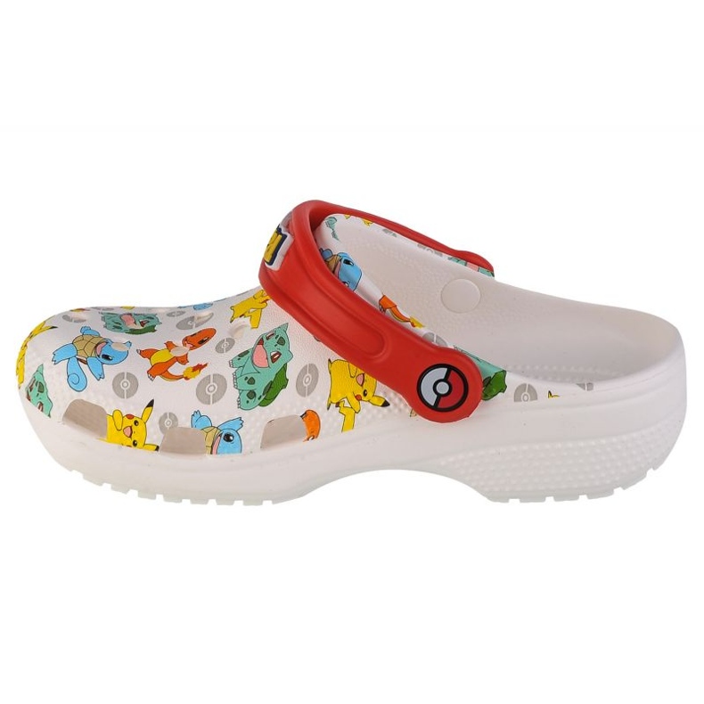 Pantofole Crocs Pokemon Classic Kids Clog Jr 207739-94S bianca 1