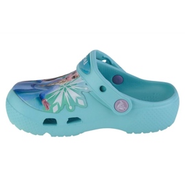 Zoccoli Crocs Fl Disney Frozen II T Clog Jr 206804-4O9 blu 1