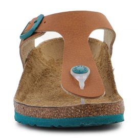 Infradito Birkenstock Gizeh Desert Soil Ginger Jr 1024327 marrone 1