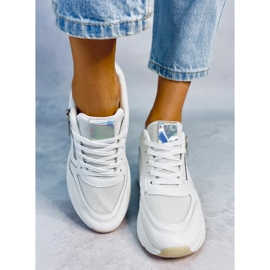 BM Sneakers con zeppa McBride bianche bianco 1