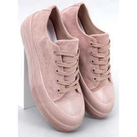 Sneakers con plateau Curtis Khaki beige 1