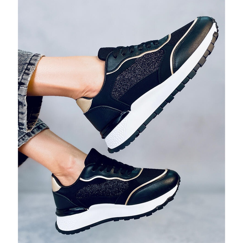 Sneakers da donna Breland nere nero 1