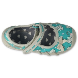 Scarpe per bambini Befado speedy 109P238 grigio verde 3