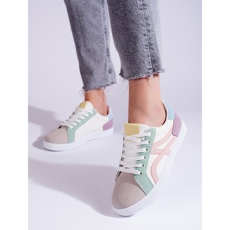 Scarpe sportive multicolori Shelovet da donna multicolore 2