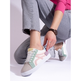 Scarpe sportive multicolori Shelovet da donna multicolore 1