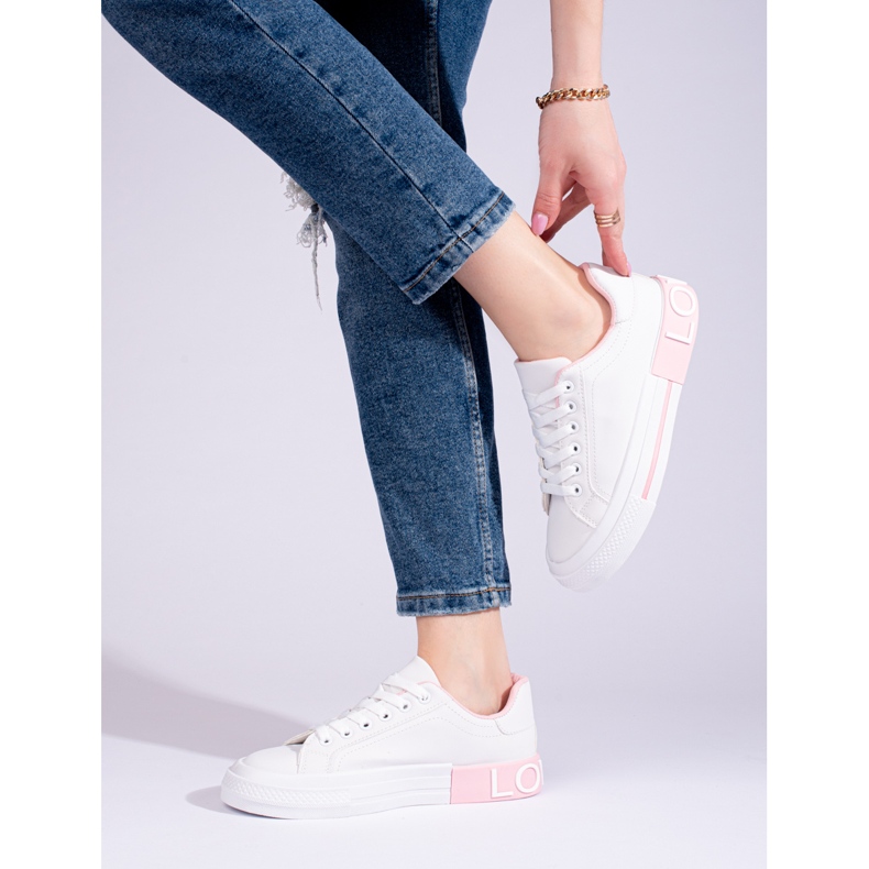 Shelovet classiche scarpe sportive bianche bianca 1
