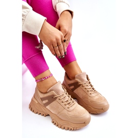 PG1 Scarpe Sportive alla Moda Sneakers Beige Frezio 5