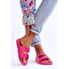 PS1 Pantofole con plateau da donna fucsia Vertigo rosa 2