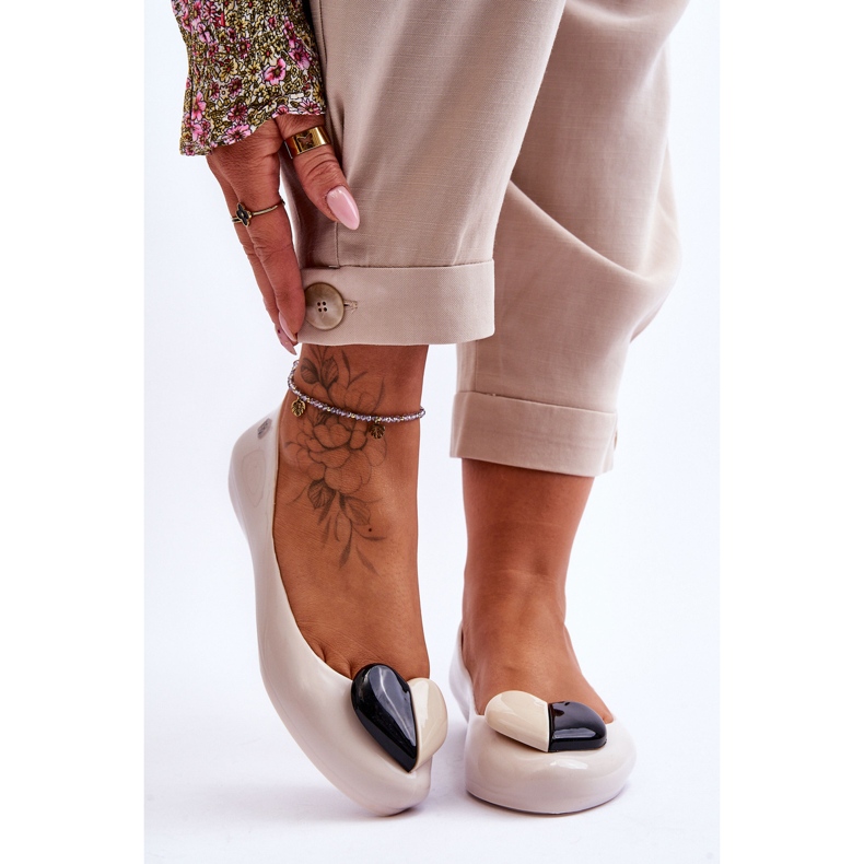 ZAXY Ballerine Donna Con Cuore LL285030 Beige Chiaro 1
