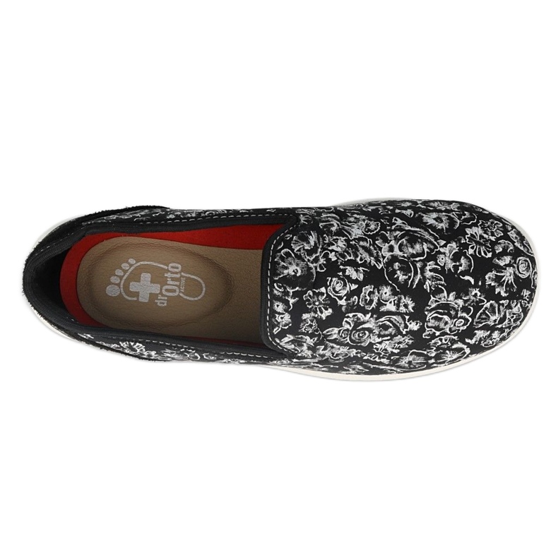 Scarpe sportive da donna Befado 517d019 Black Flowers nero 2
