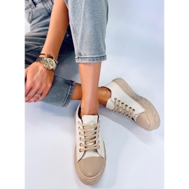 Sneakers da donna Winnie BEIGE/BEIGE 2