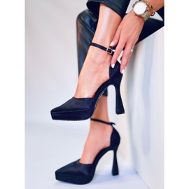 BM Décolleté con plateau Carlie Black nero 2