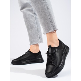 Scarpe da donna in pelle nera T.Sokolski nero 1