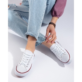 Sneakers classiche bianche Shelovet bianco 1